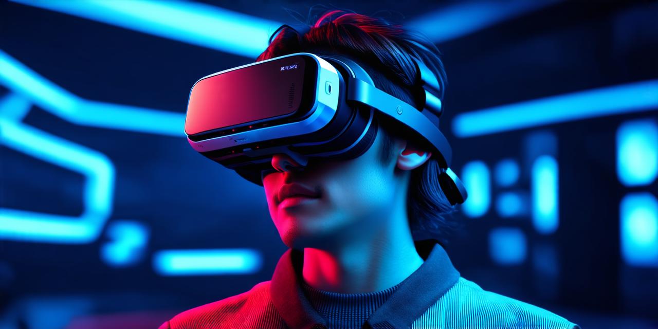 What is the function of a virtual reality headset?