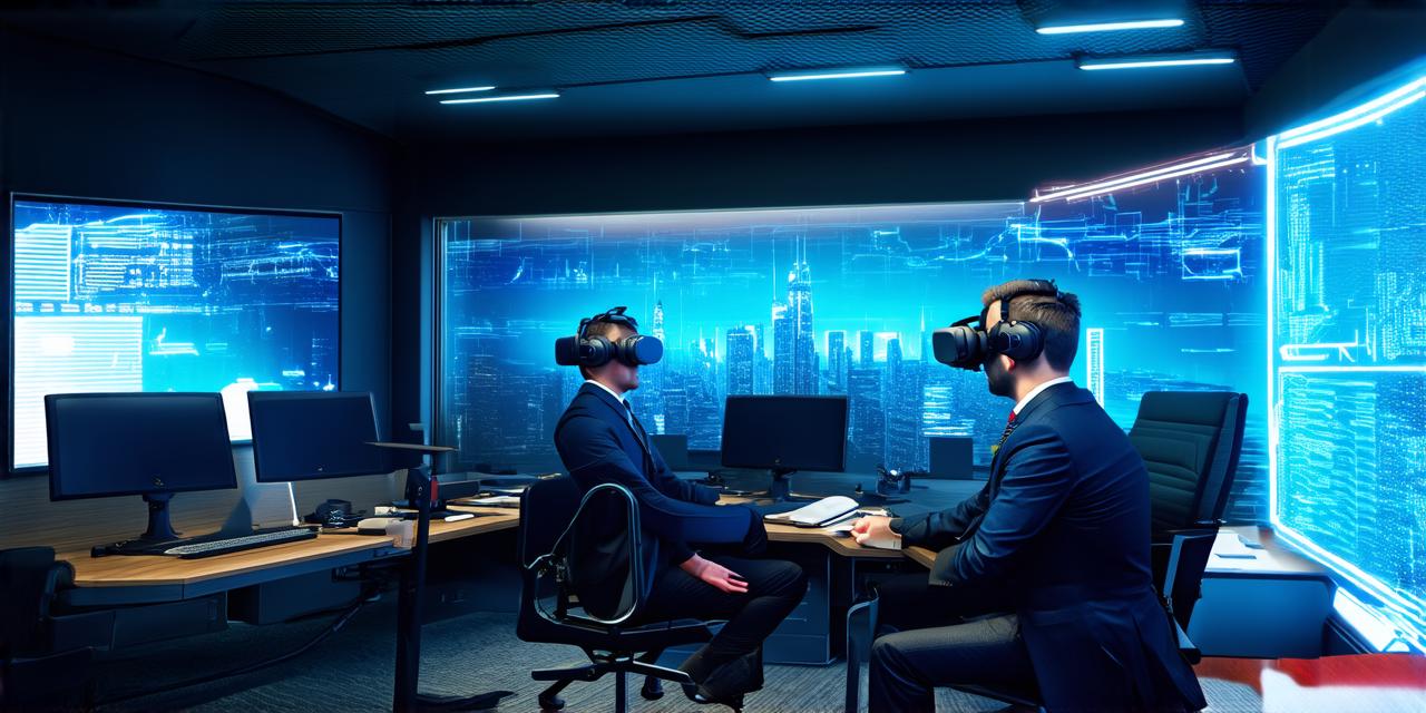 What is a business in virtual reality?