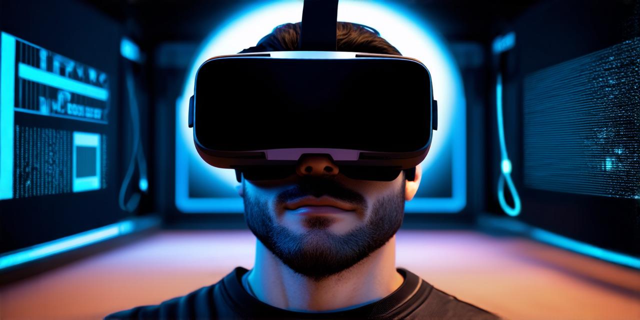 How does a virtual reality headset function?