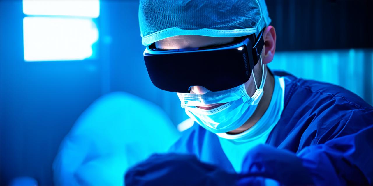 Some surgeons utilize specialized virtual reality goggles to merge various images during surgery.