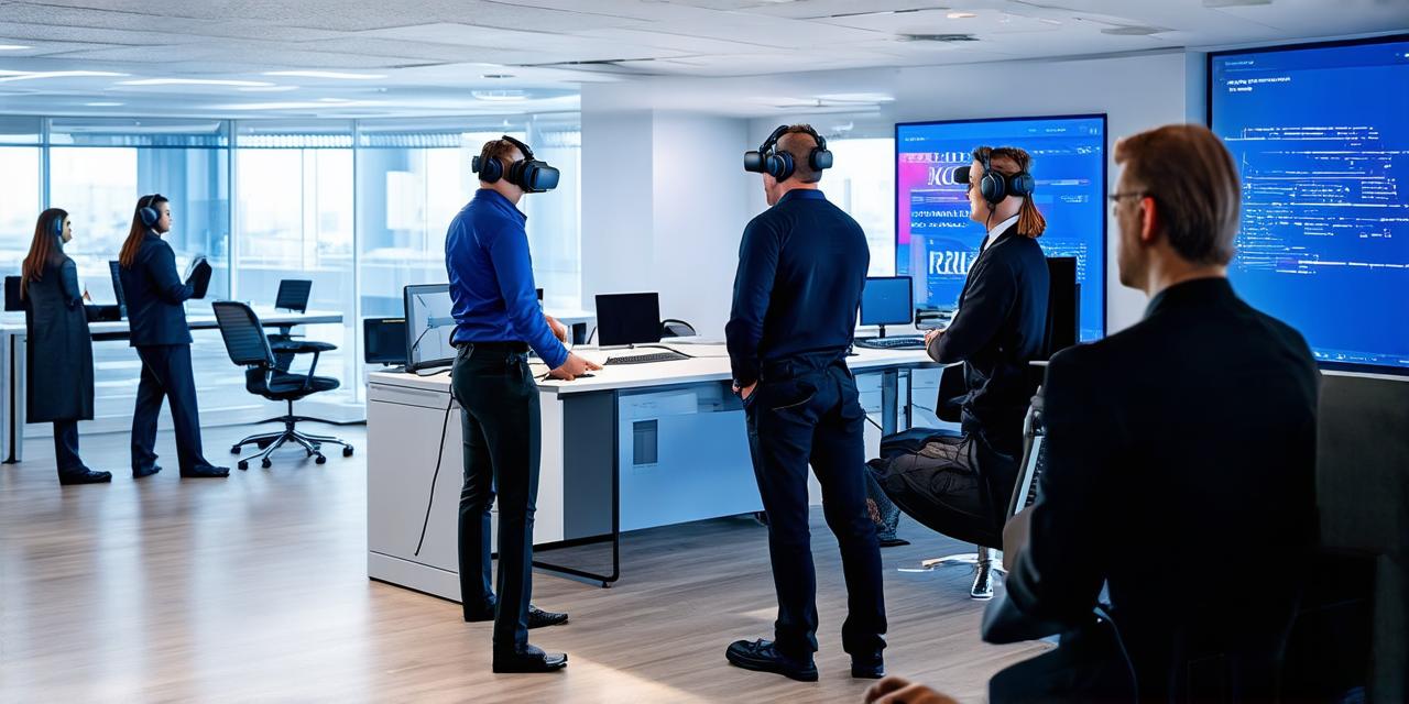 How could augmented reality (AR) and virtual reality (VR) be implemented in future workplaces?