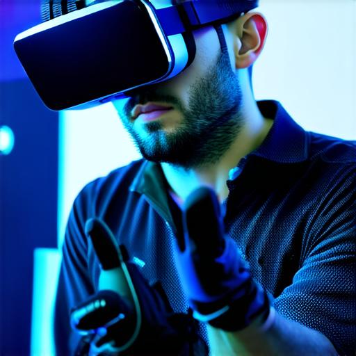 What does immersive virtual reality entail?