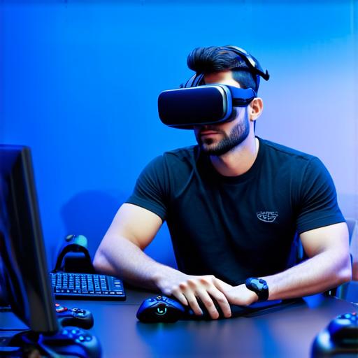 What software is utilized for virtual reality?