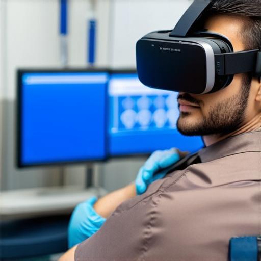 What are the advantages of using virtual reality in healthcare?