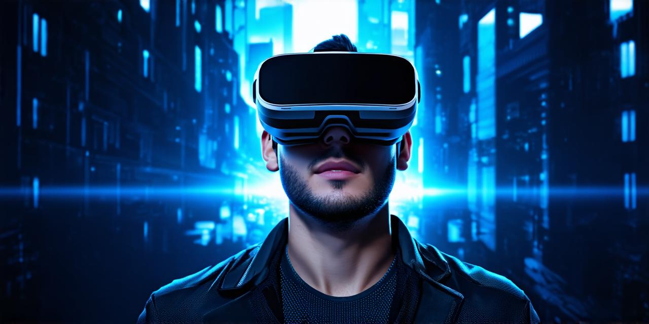 What is the function of a virtual reality headset?