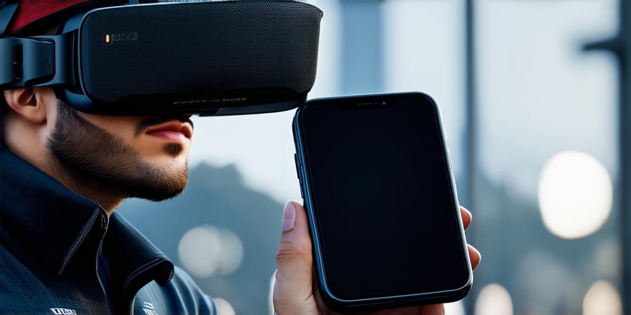 How do phones utilize virtual reality technology?