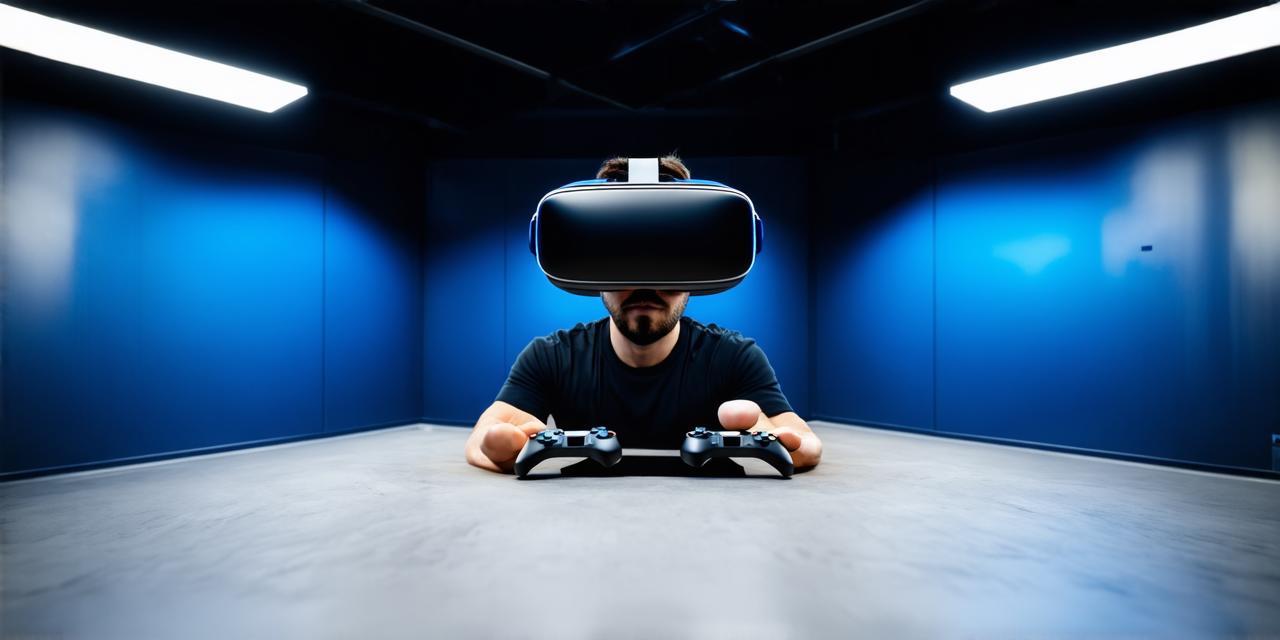 How does the "room-scale" mode function in virtual reality (VR)?