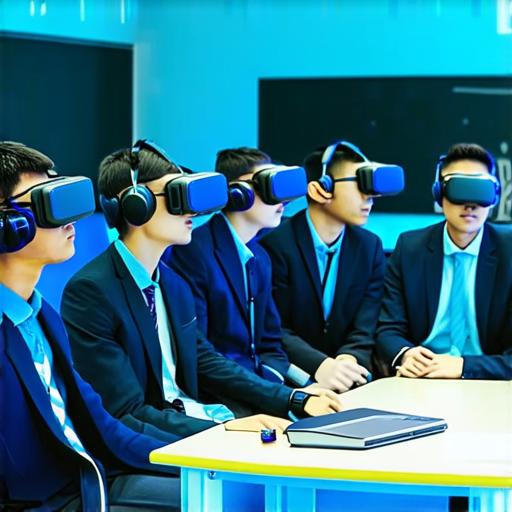 What is virtual reality for a 9th grade class?