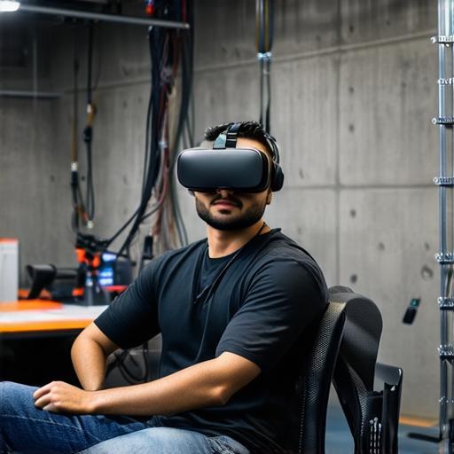 What was one disadvantage of using virtual reality (VR) for office and collaboration applications?