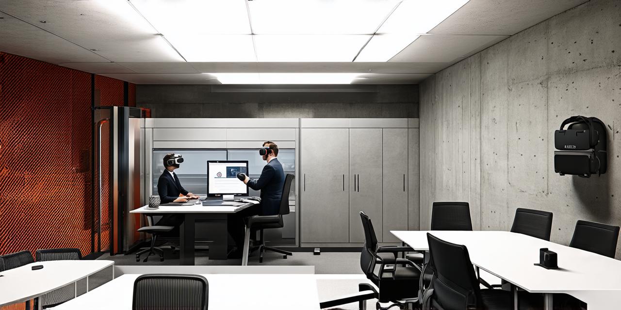 What was one disadvantage of using virtual reality (VR) for office and collaboration applications?