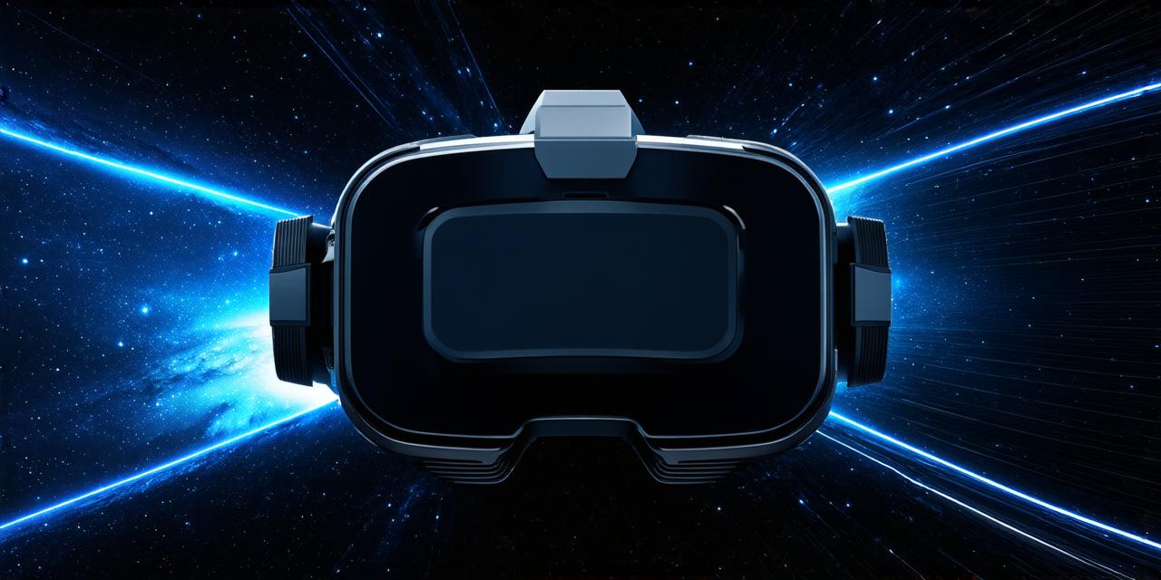 How do virtual reality (VR) headsets create VR environments?